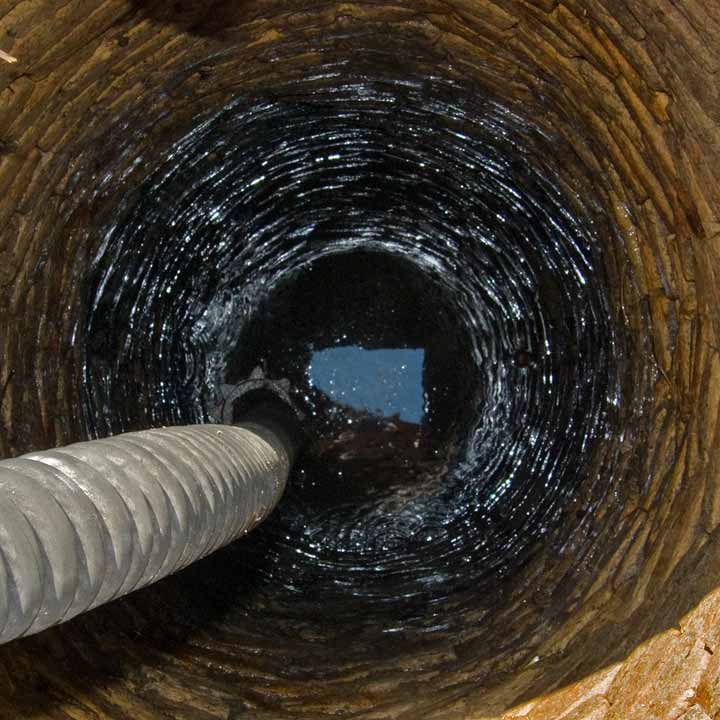 Ko sas kim, sme da čisti bunar ?