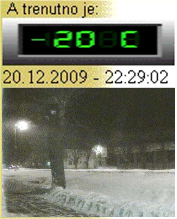 Velike ladnoće u NM !!!