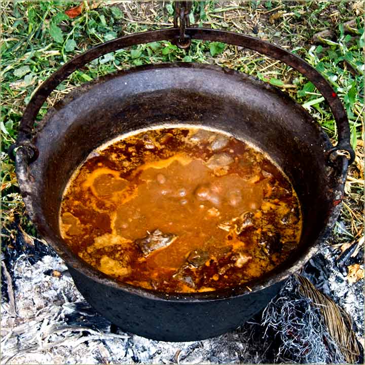 Prvi lovački paprikaš...