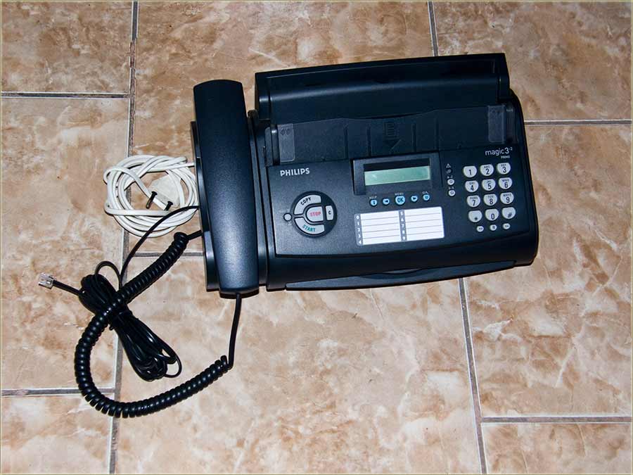 Di da nosim fax na opravku ?