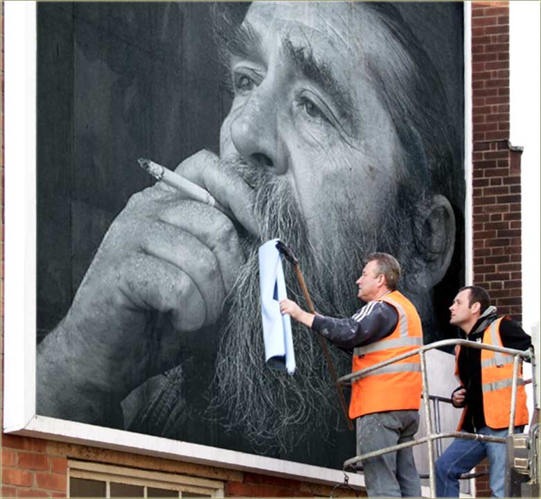 Plekate u Bevograd...