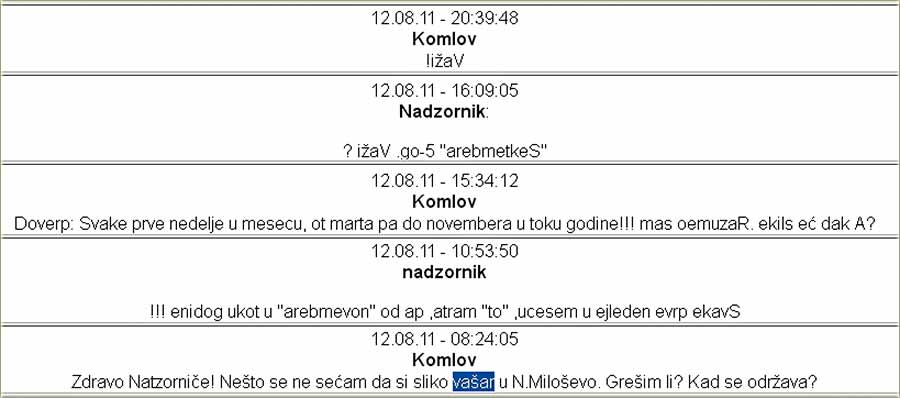 Sektembarski vašar...