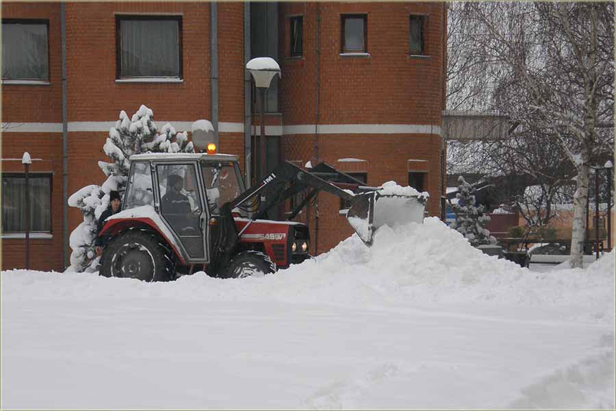 Organizovato čišćenje snega II !!!