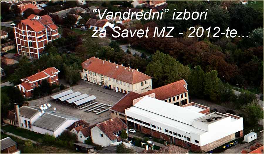 Vandredni izbori za Savet MZ NM 2012-te
