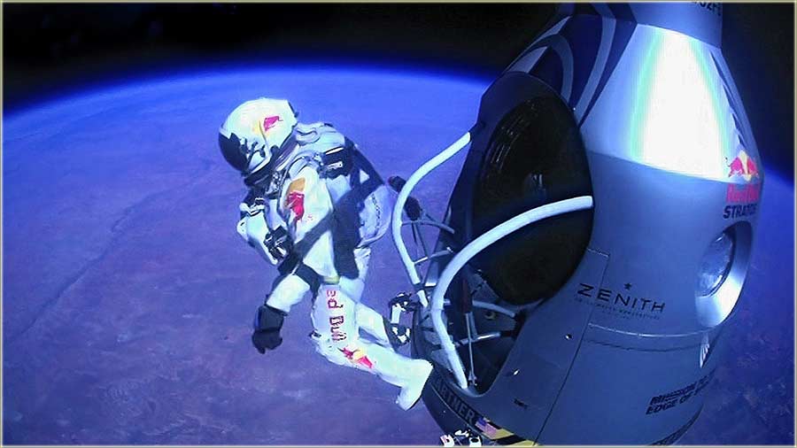 Skočijooo !!! ( photo: Redbull Stratos )