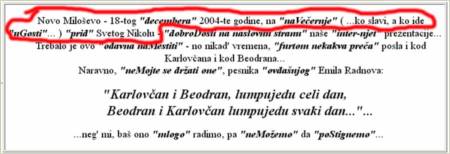 Danaske nam je divan dan !!!