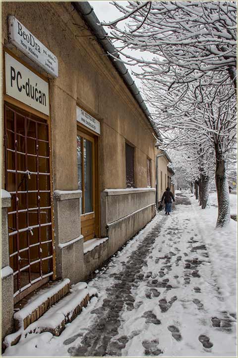 Nisi trebo čistiti taj sneg !!!