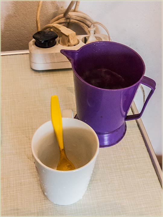 Nije mi tu kafoKuvač...