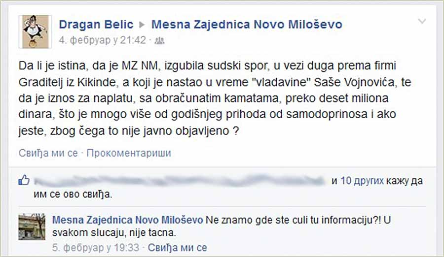 Neko iz MZ NM ne govori istinu !!!