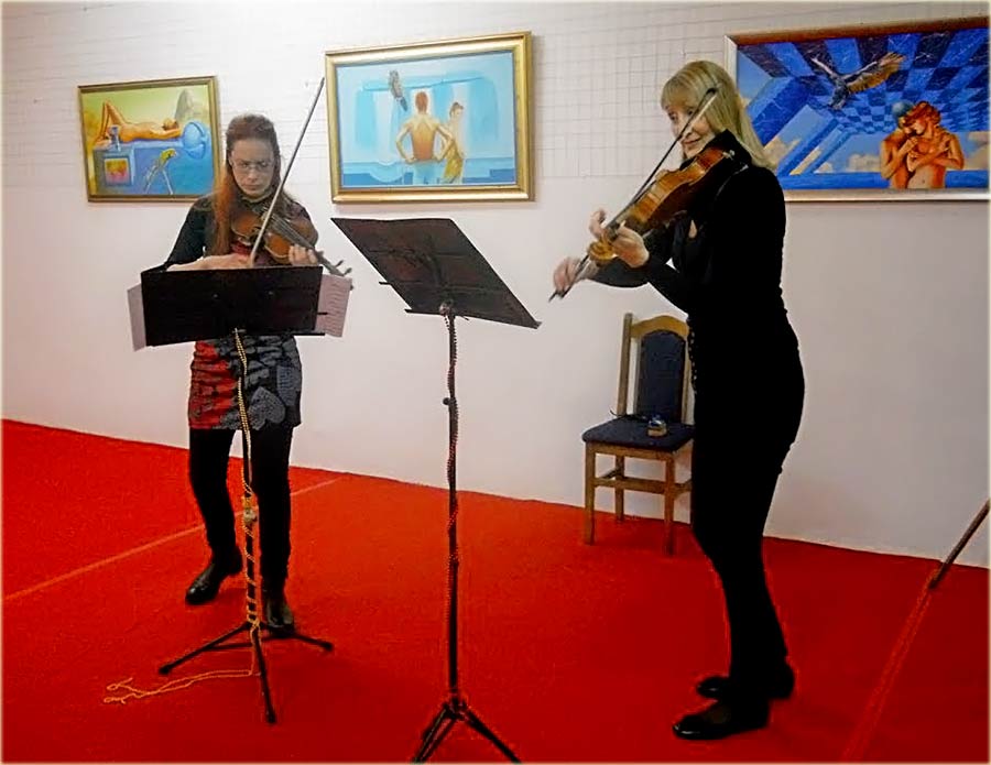 Teodoru Pavloviću u čast, Izložba Dragoša Kalajića