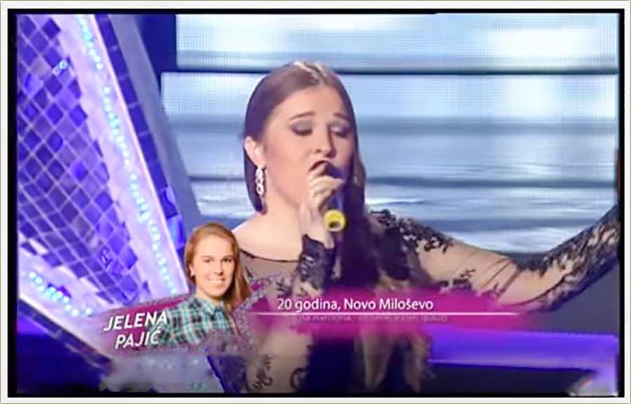 Naša Jelena Pajić, ide dalje u Pinkove zvezde !!!