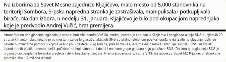 Dal će i kodNas biti ovako, na izbore za MZ ?!?