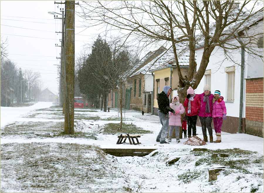 Prvi sneg, zime 2015/2016-te !!!