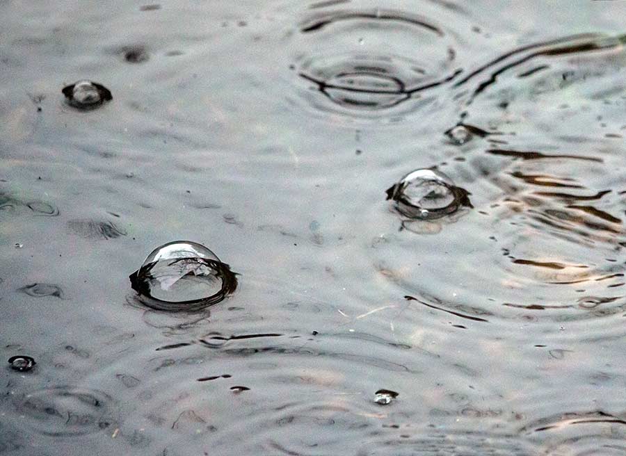 Pljušti kiša, za sve novce...