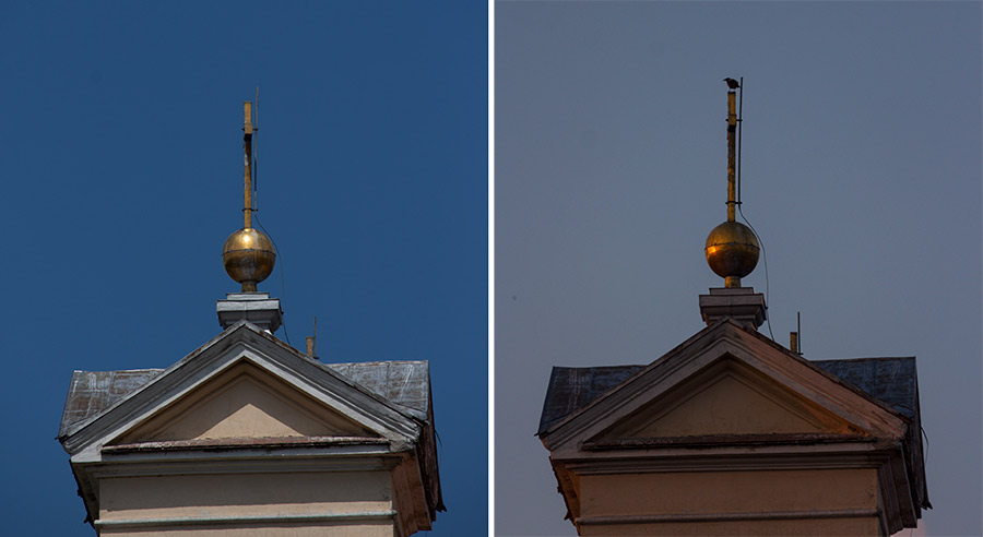 Jabuka ( kugla... ), ispod krsta, a na tornjove ?