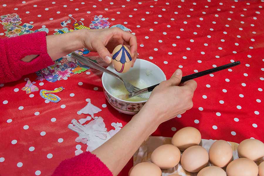 Koja je to teknika farbanja jaja ?!?