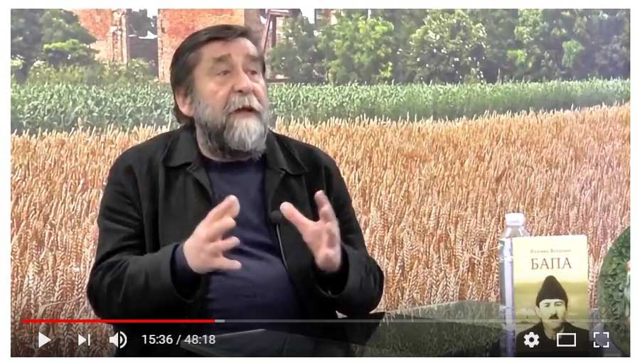 TV NB - Radovan Vlahović o romanima: Bapa i 1934.