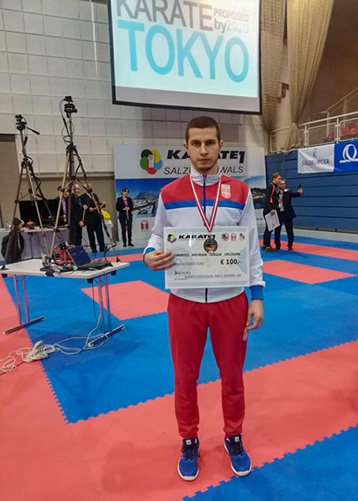 Milošefčan je jedini osvojijo medalju za Srbiju !