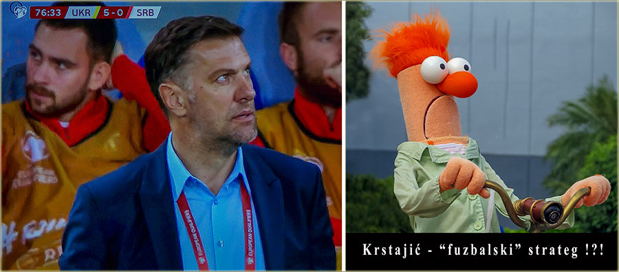Krstajić..., teška, naPRDna bruka i sramota !!!