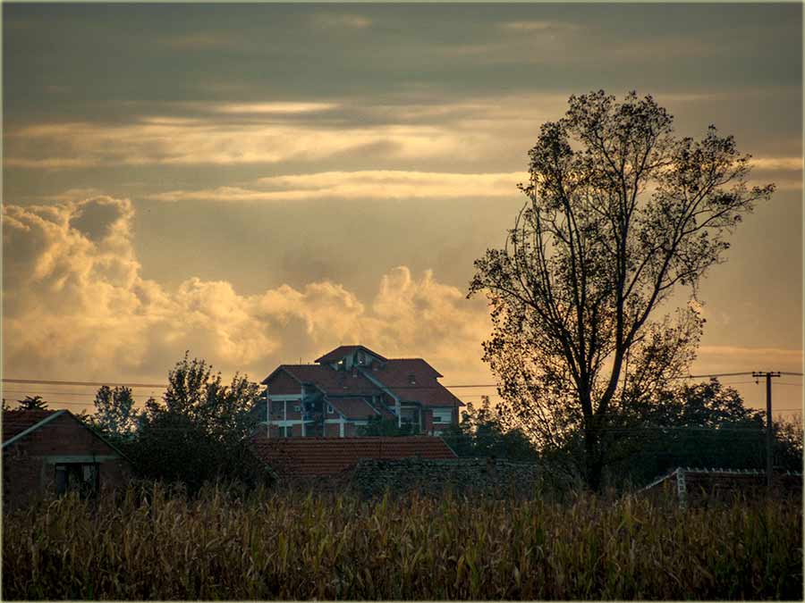 Glêdim izDalje tu, našu Milošefčanku...