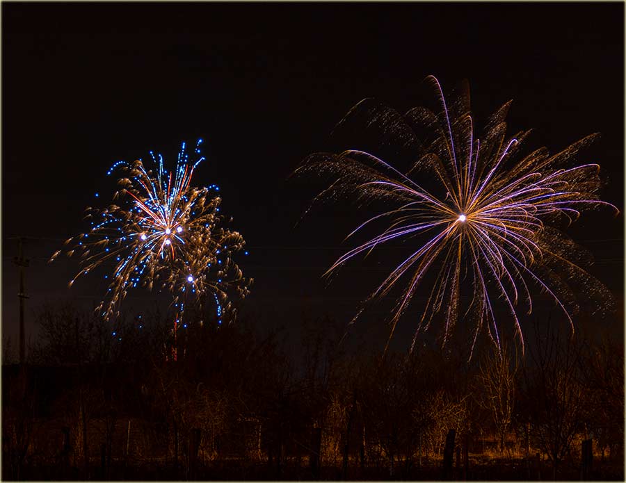 I za ovaj doček je bijo jâki vatromet !!!