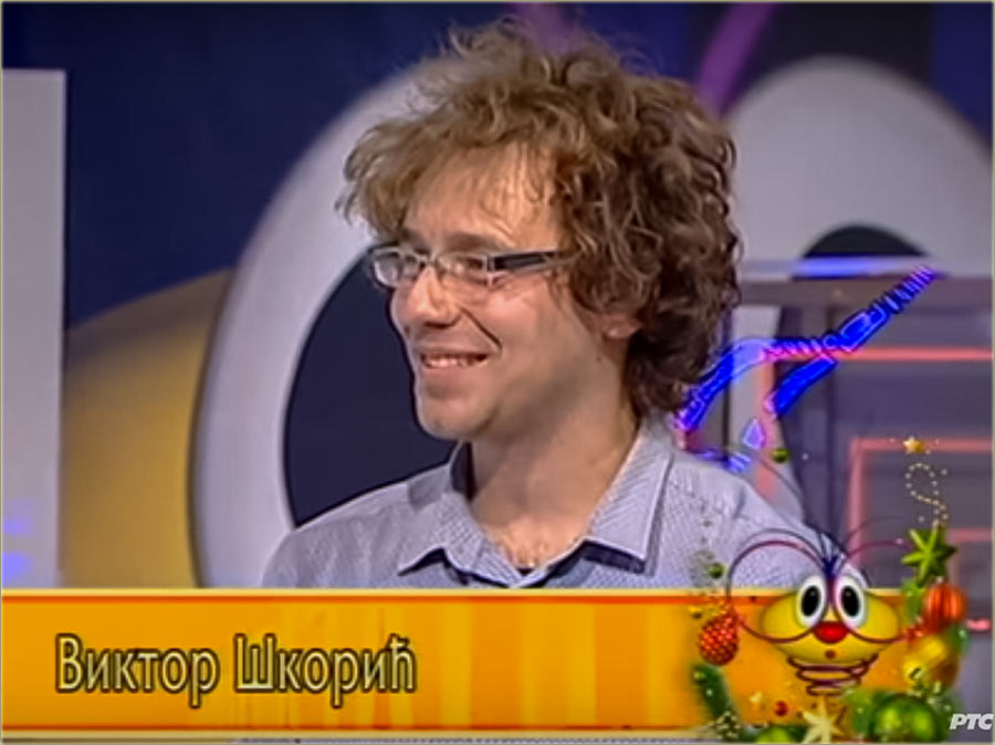 Naš Viktor Škorić, je učesnik RTS Slagalice !!!