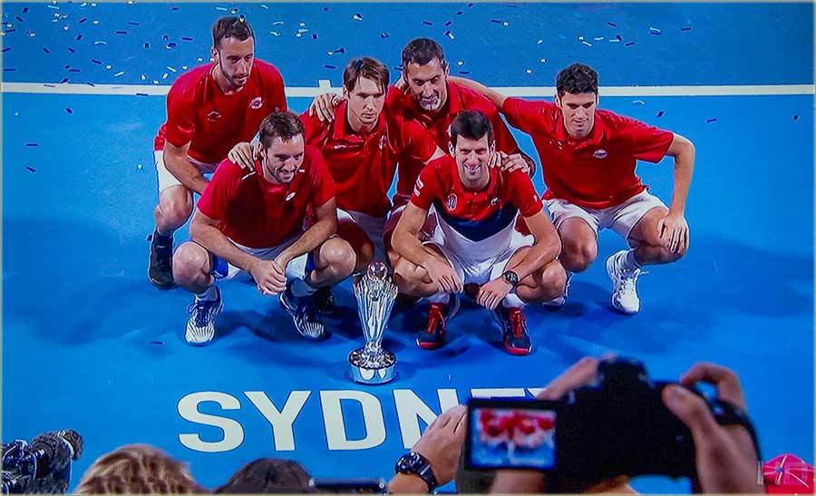 Naši teniseri su prvi osvajači ATP CUP-a !!!