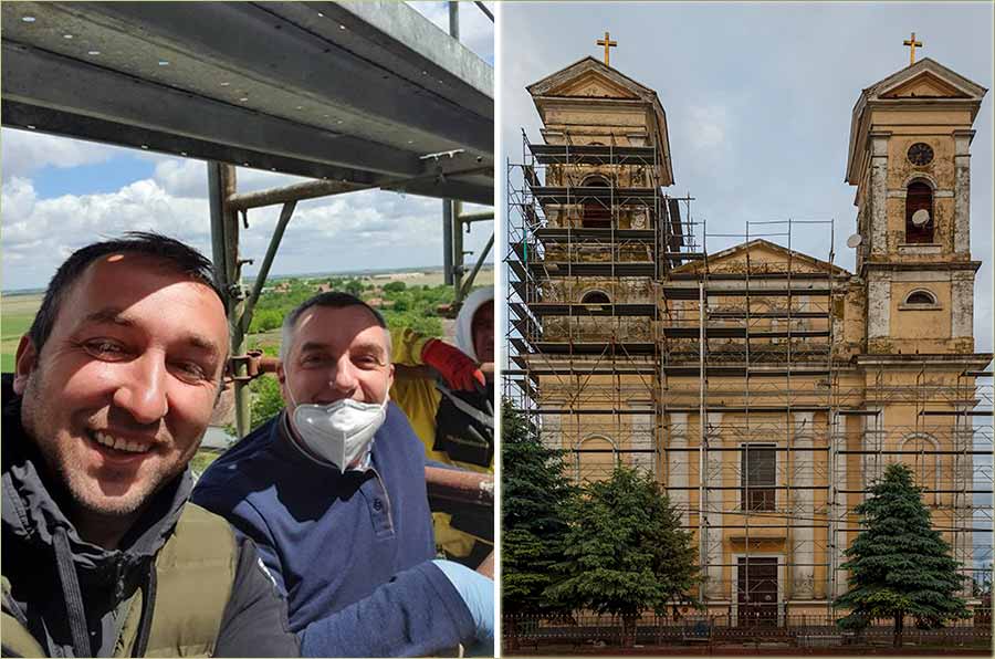 Râsti skela, okolo naše rimokatoličke crkve !!!