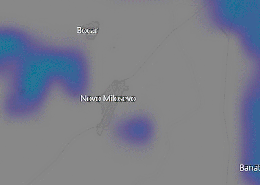 Kav kiša okolo Miloševa !!!