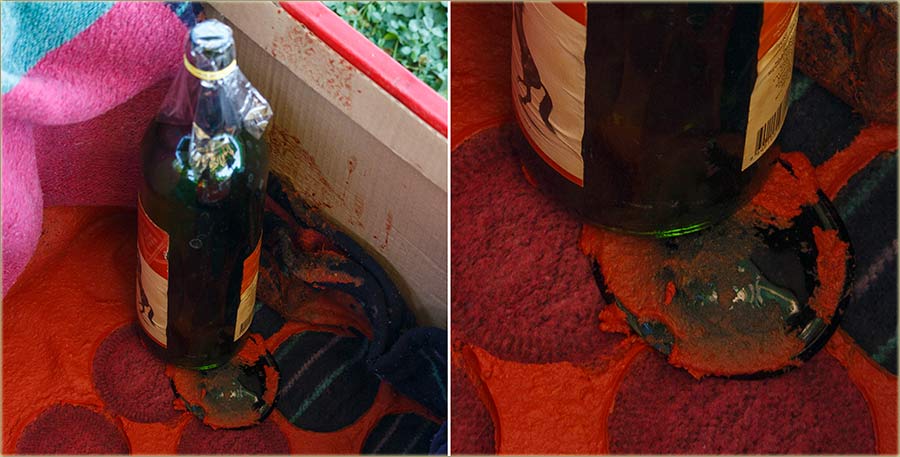 Dešperat sas dancetom od flaše soka paradajza !!!