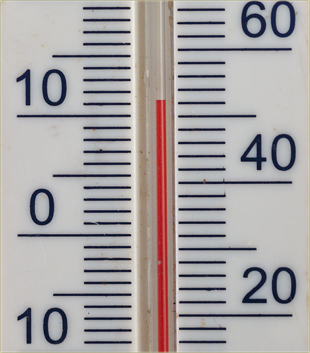 Tamparatura je skočila..., al ipak...