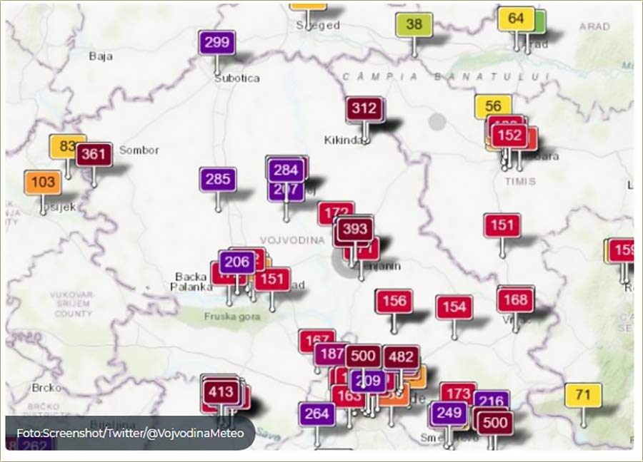 Vojvodina je sve zagaenija...