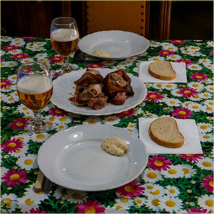 Kolenica, ren, lebac, pivo...