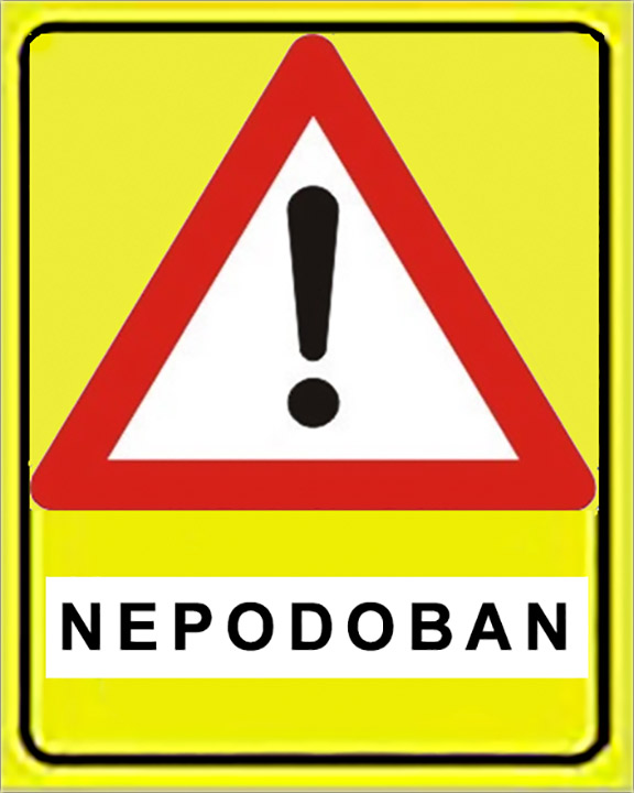 Va natzornik NM sajita je - NEPODOBAN  IV !!!