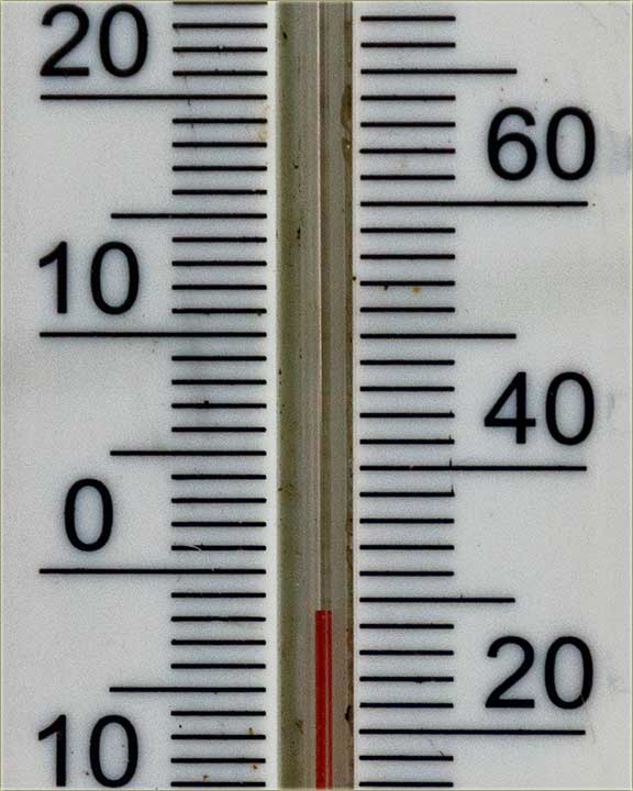 Prvi put, tamparatura ispod nule !!!