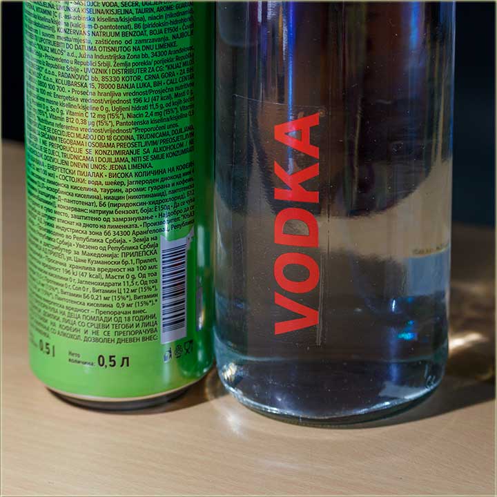 Vodka i energetcko pie, ta bolje za 8-mi mart ?