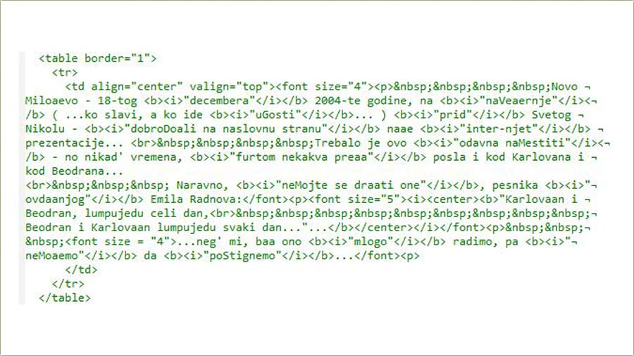 Jueraske nam je bijo, devetnajsti roendan !!!