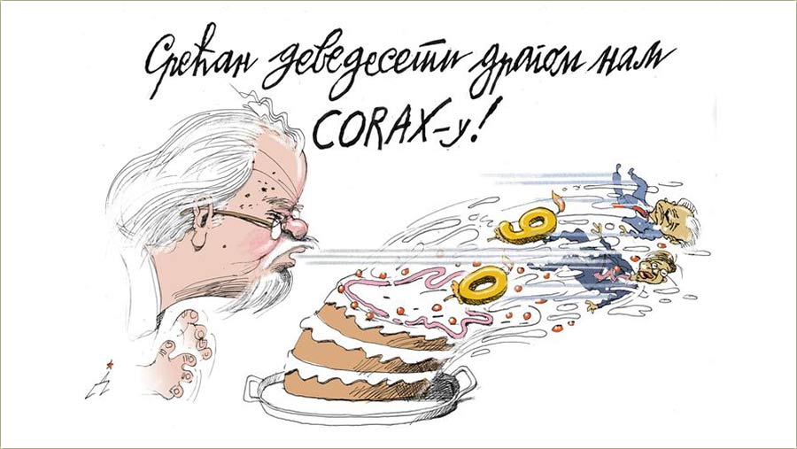 Petrii - Srean devedeseti dragom nam Corax-u !