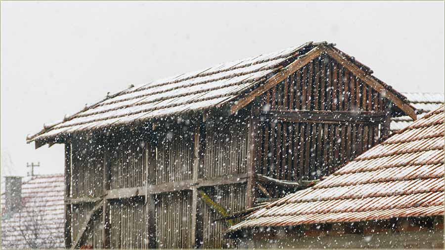 Pao je prvi sneg ove godine...