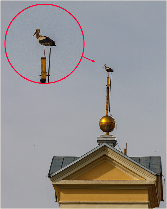 Stoji na vr crkve..., a samo na jednu nogu ?!?