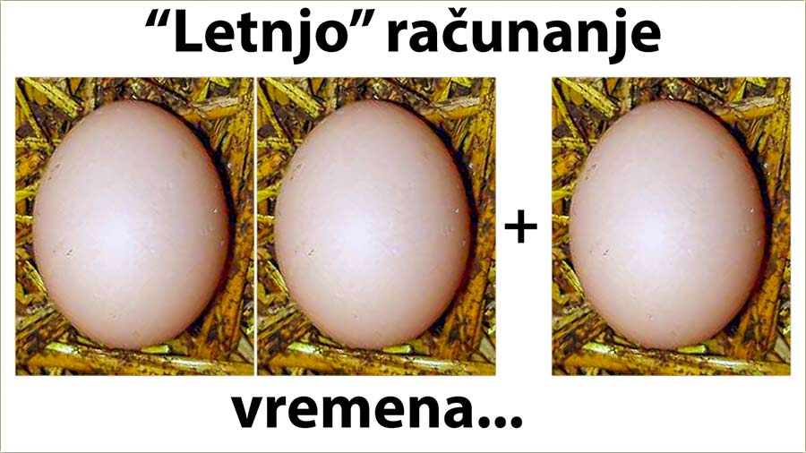 Letnjo raunanje vremena !!!
