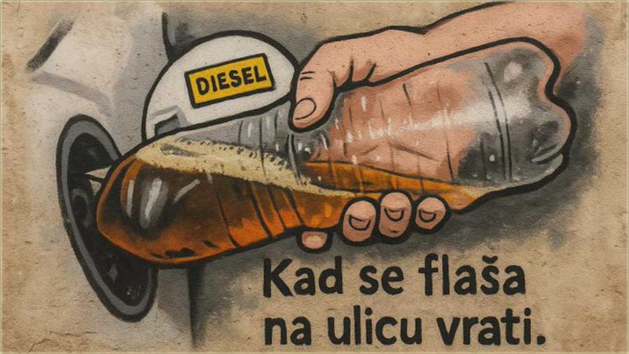 Kad se flaa na ulicu vrati !!!