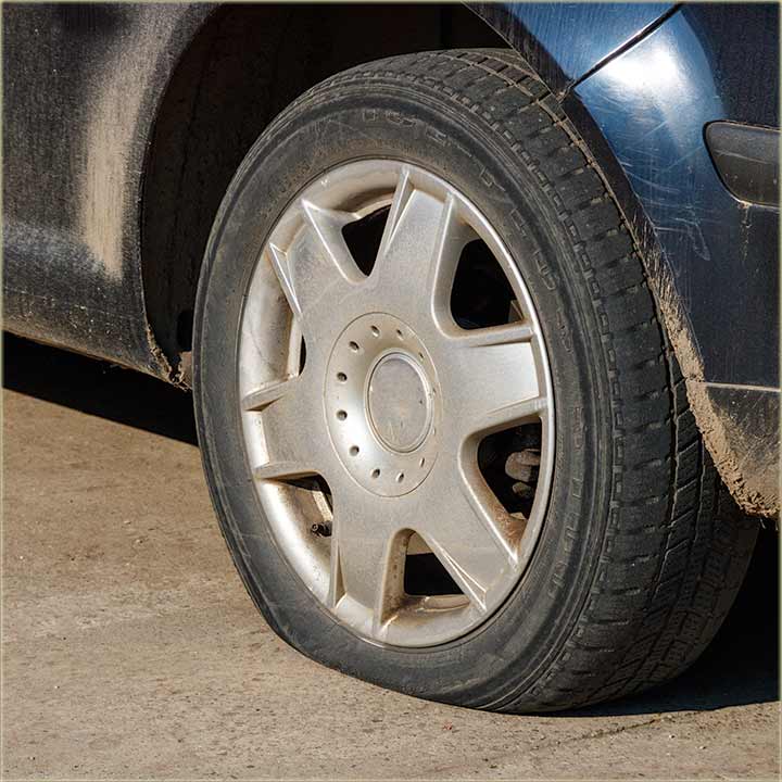 A rezervne gume nema...