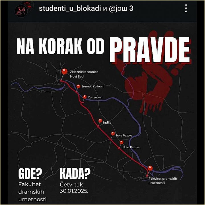 Studenti u blokadu - Na korak od PRAVDE !!!