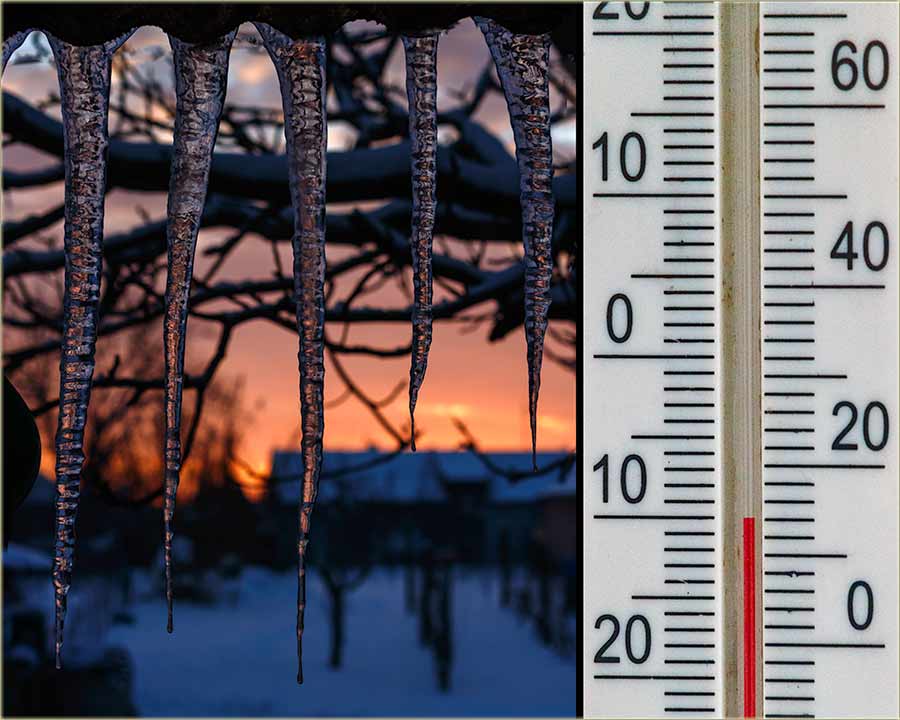 Zima je pokazala zube !!!