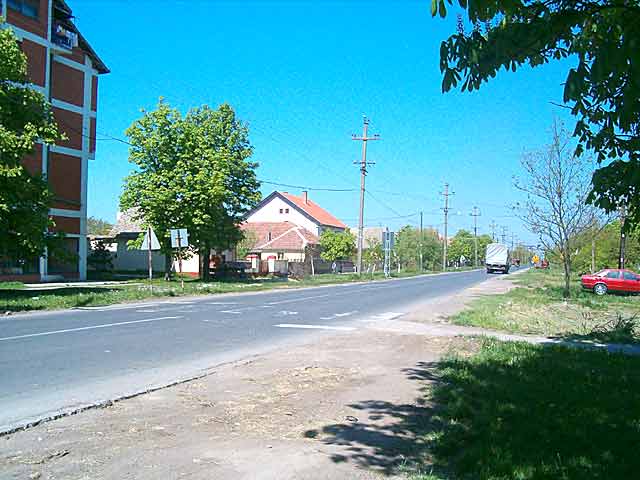 Panorama centra NM ka Karlovu...