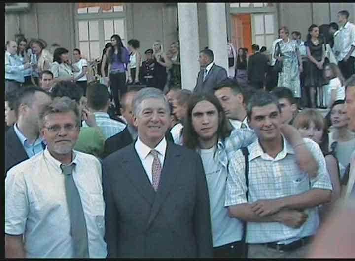 Naš Veljko je bijo gost kod NJKV...