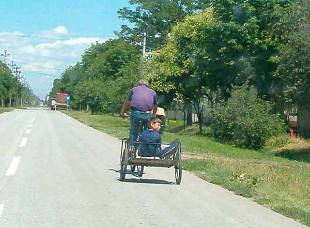 Vožnja u prikolicu...