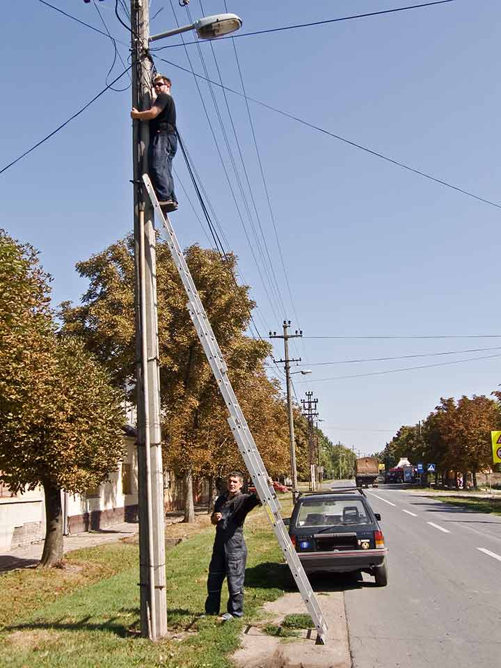 CATV visinsko štelovanje ...
