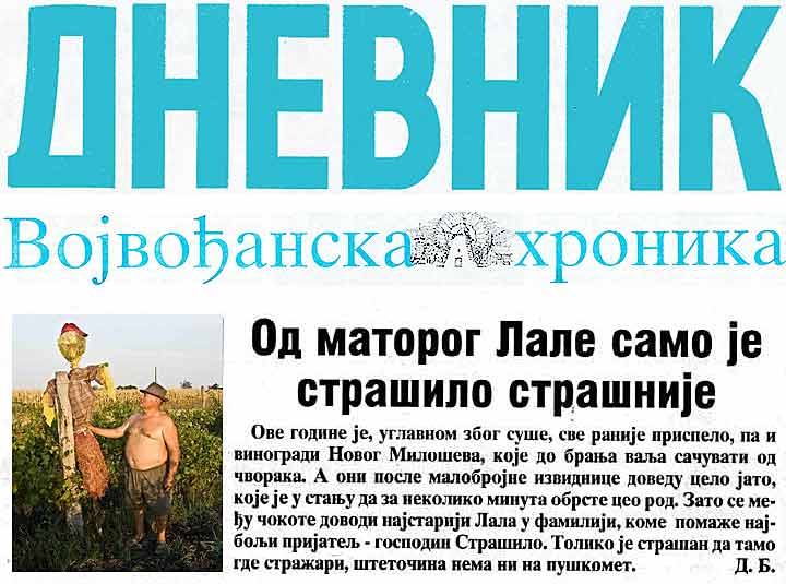 NM Lala i strašilo u Dnevnik ...